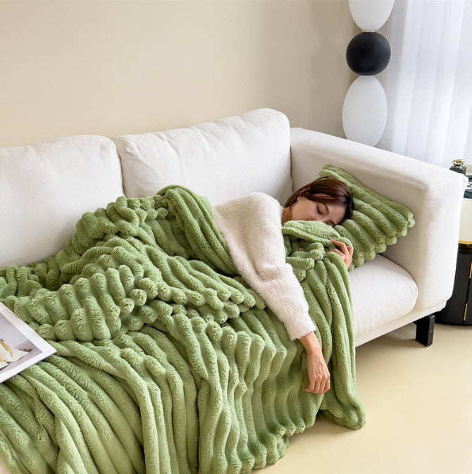 Sensory Heaven Cozy Double-sided Faux Fur Blanket