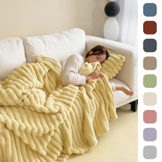 Sensory Heaven Cozy Double-sided Faux Fur Blanket